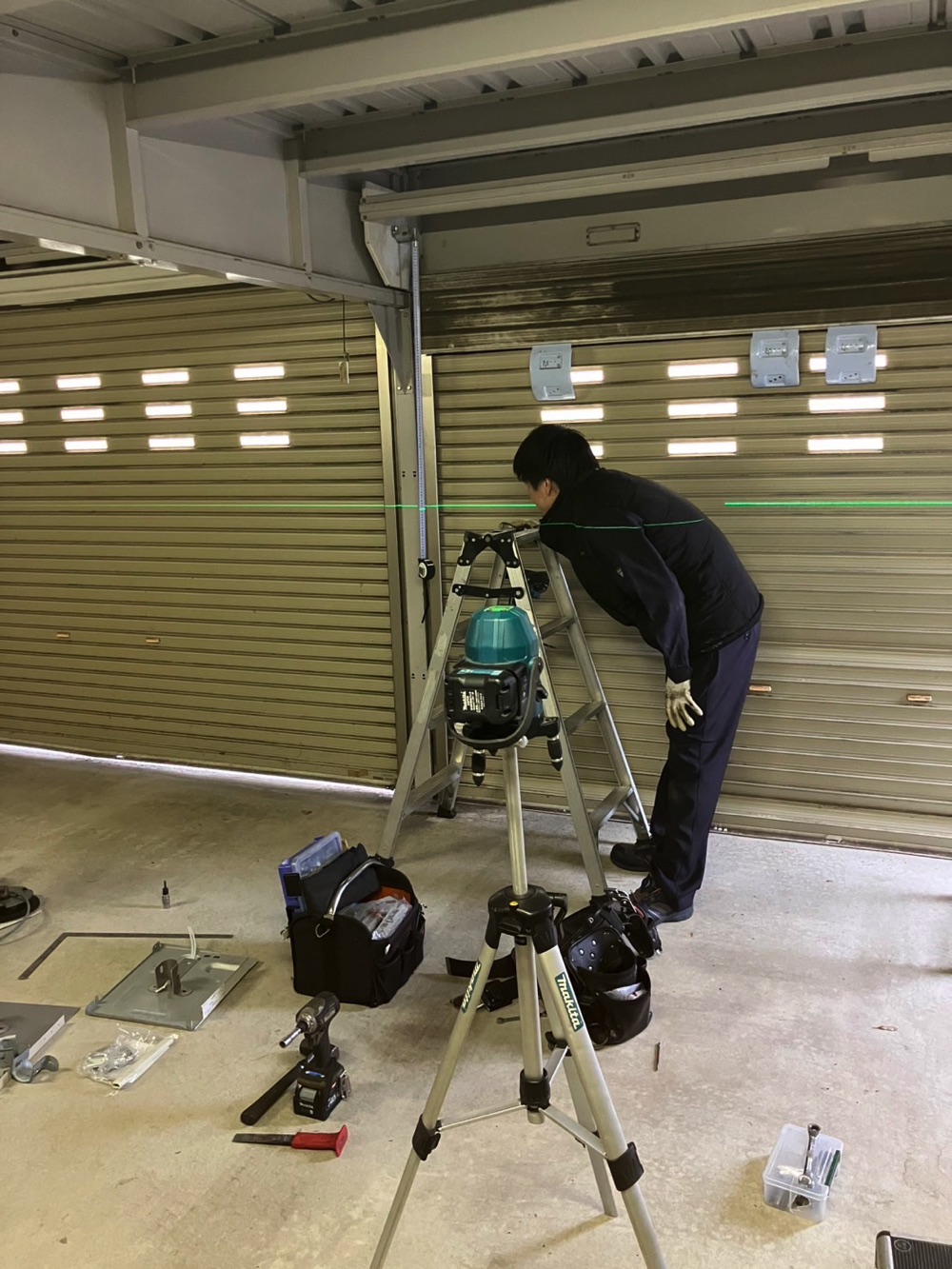 シャッターの設置・取付