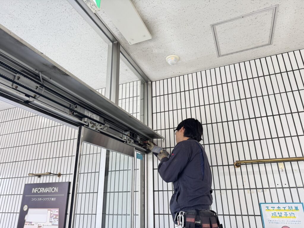 各務原市自動ドア修理