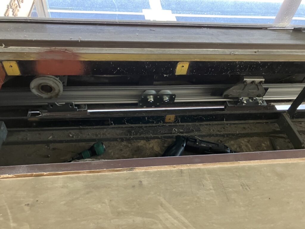 川辺町自動ドア修理