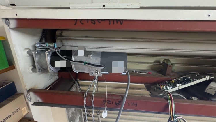 岐阜市電動シャッター修理