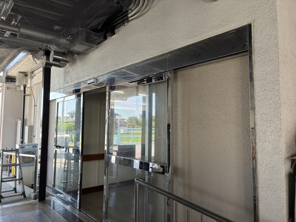 大垣市自動ドア修理
