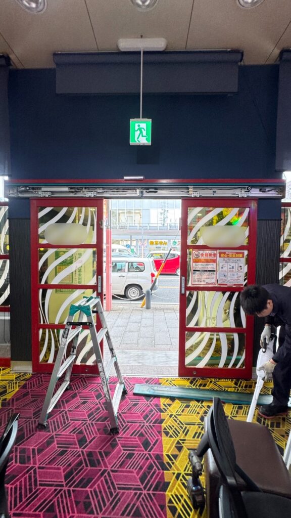 昭和区自動ドア修理