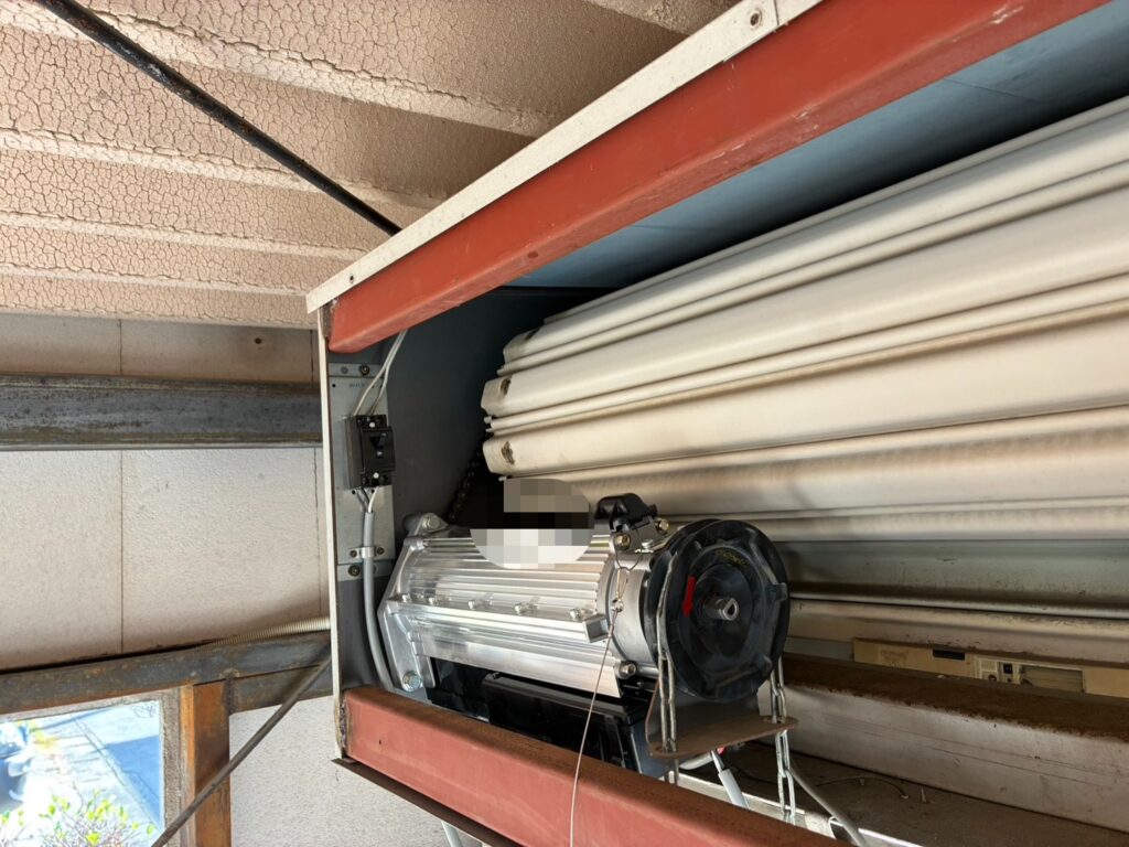 岐阜市中量シャッター修理