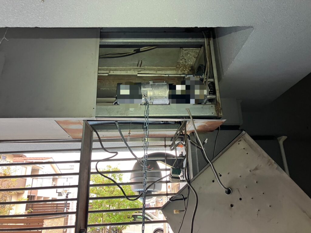 ブロードシャッター修理