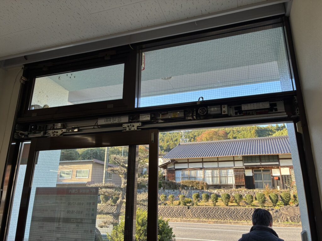 岐阜県恵那市自動ドア修理