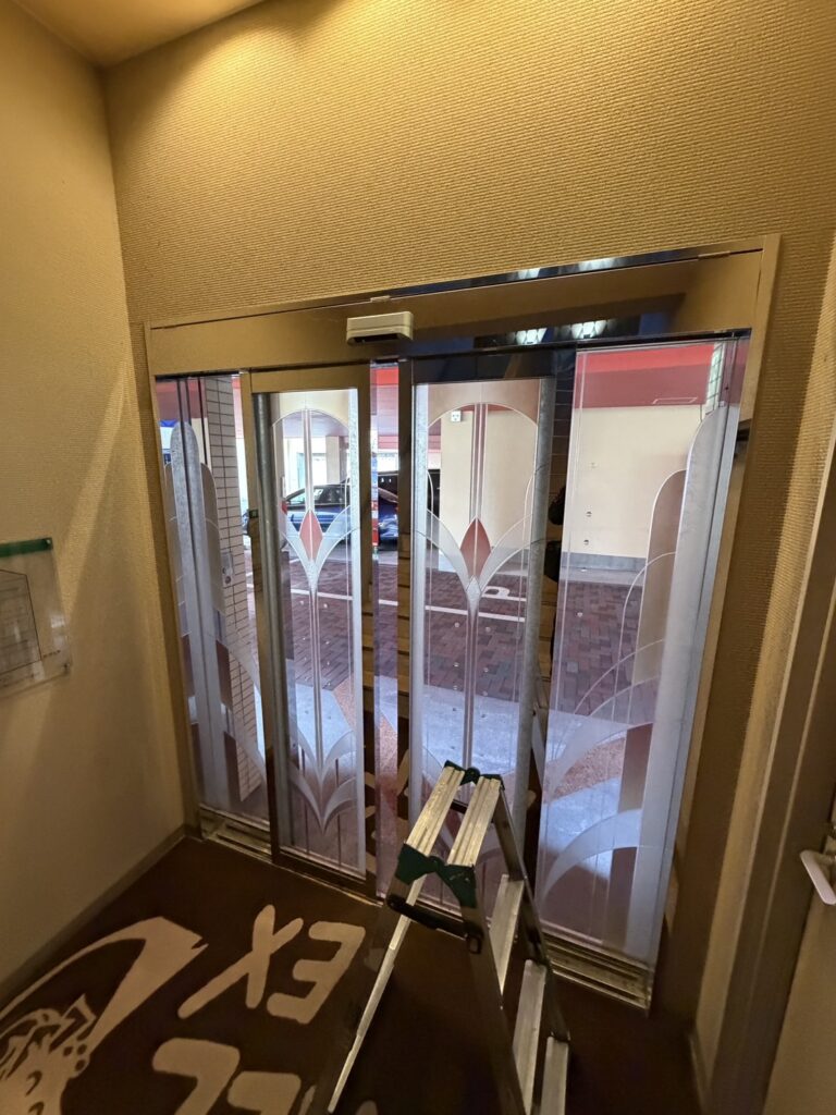 名古屋市緑区自動ドア修理