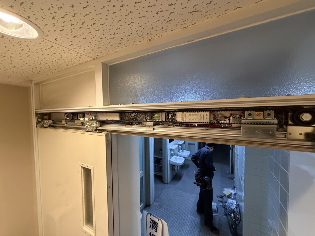 美濃加茂市自動ドア修理