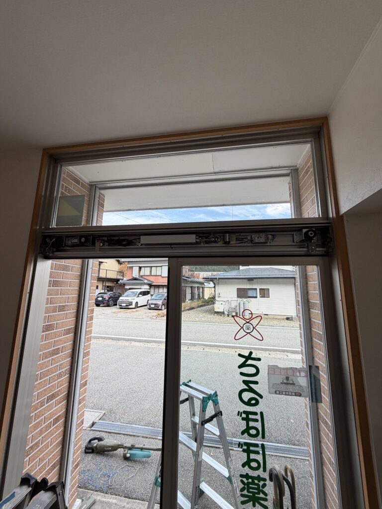 下呂市自動ドア修理