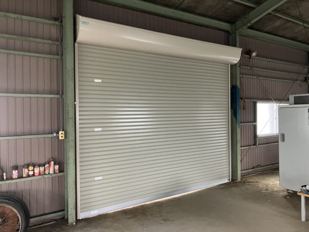 安八町 電動シャッター取付