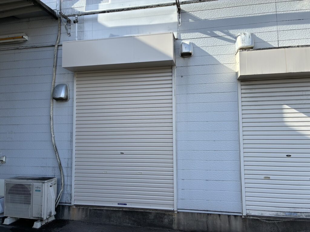 一宮市手動シャッター取替