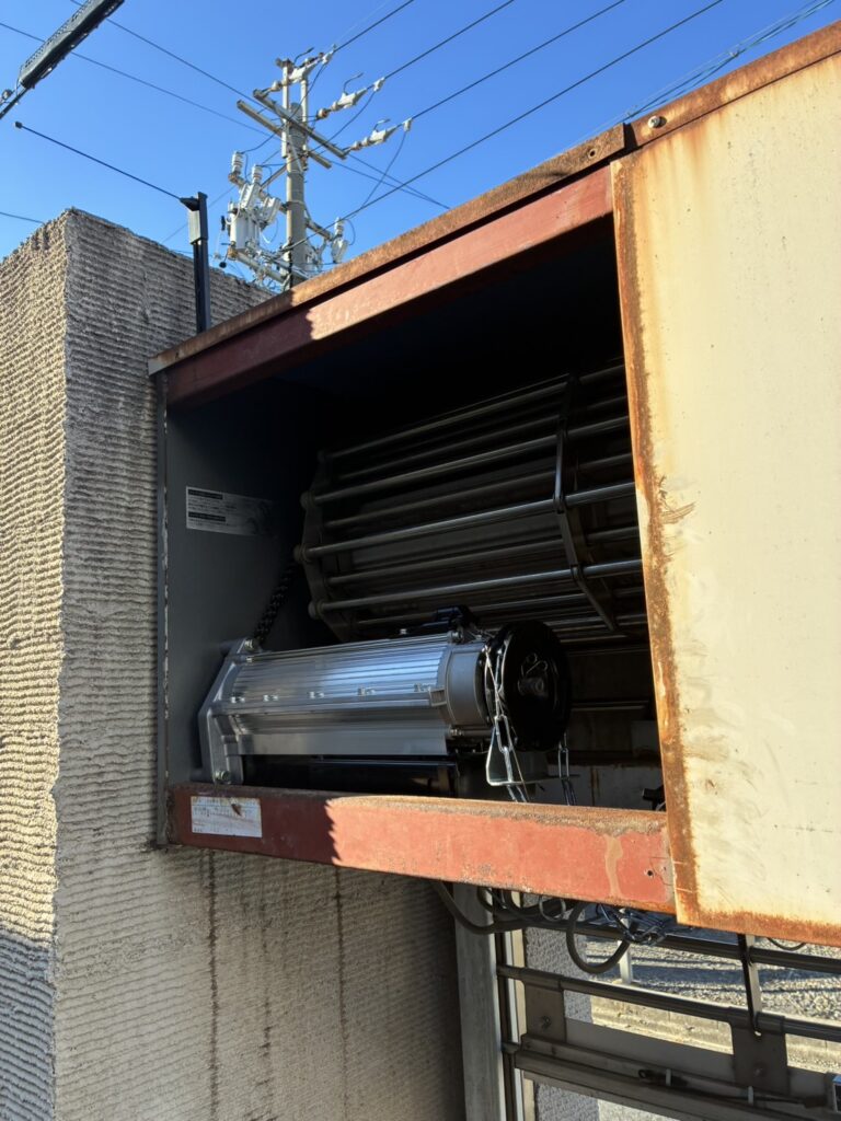 名古屋　電動シャッター修理