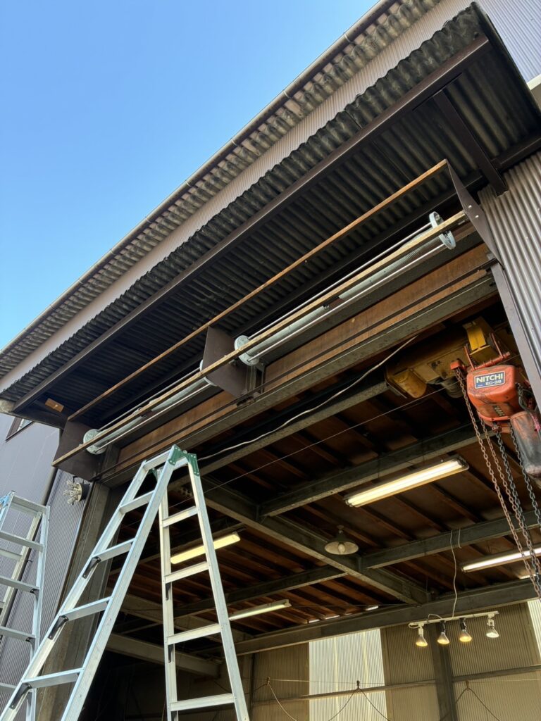 岐阜市　シャッター修理