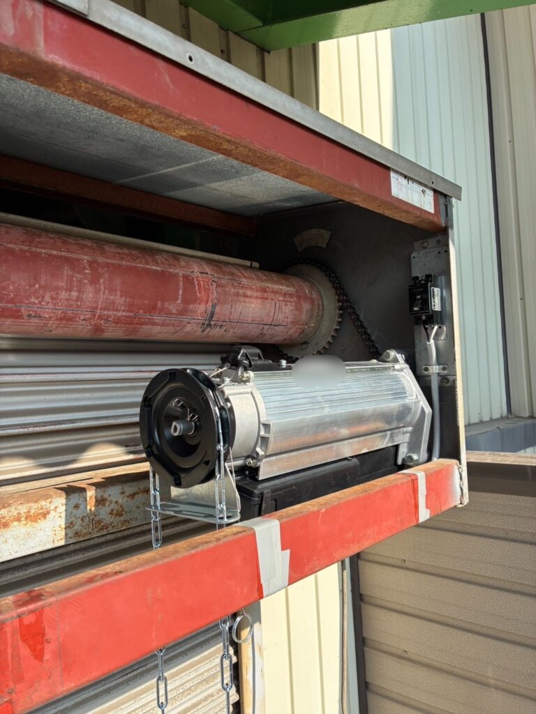 愛知県　電動シャッター修理