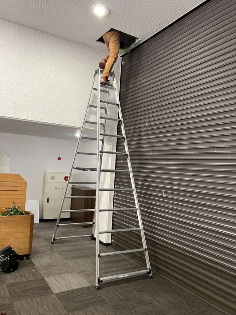 防火シャッター修理