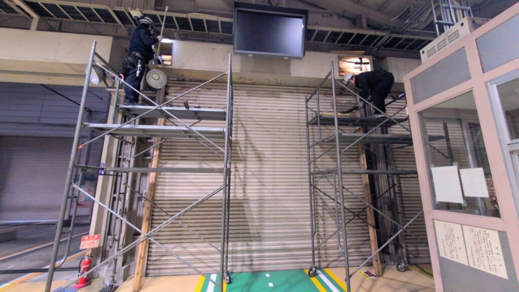 名古屋 重量シャッター修理