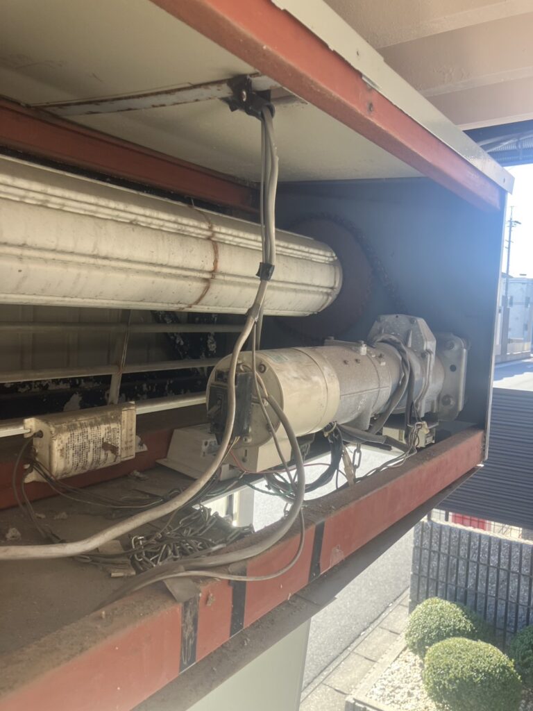 一宮市 電動シャッター修理