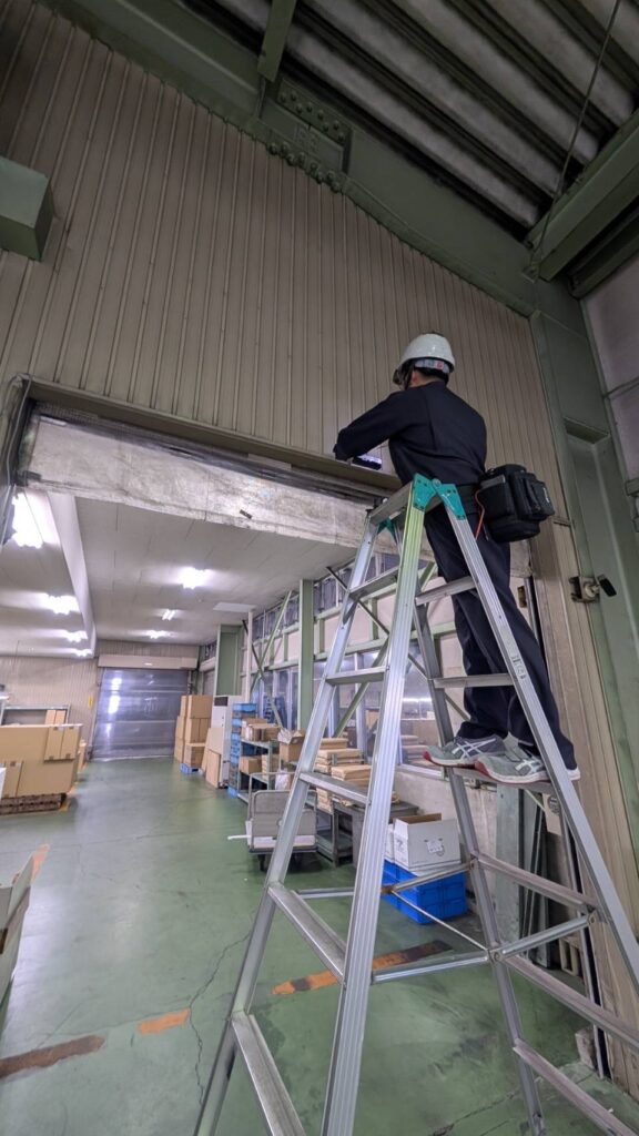 三重県 シートシャッター修理