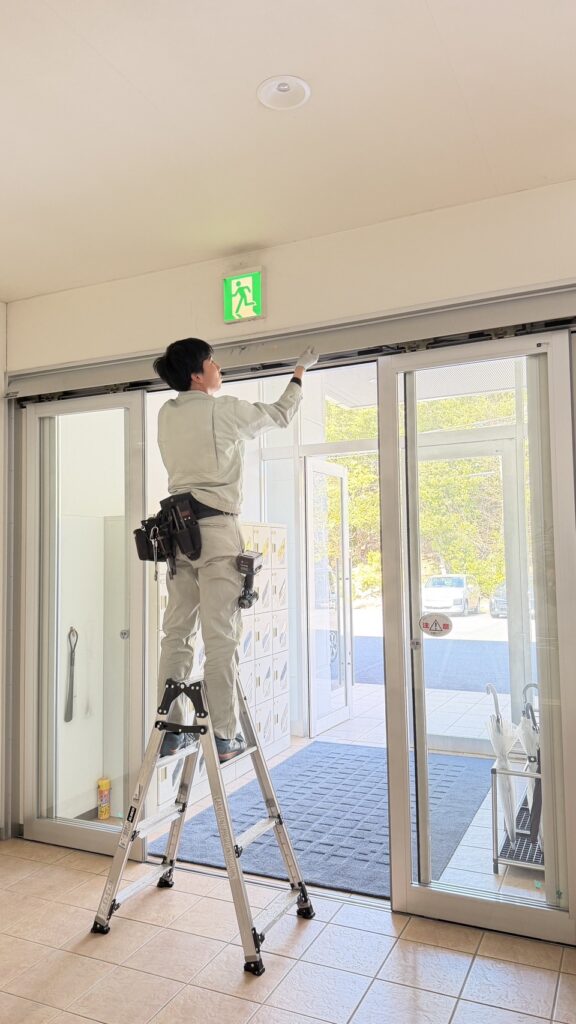 春日井市自動ドア修理