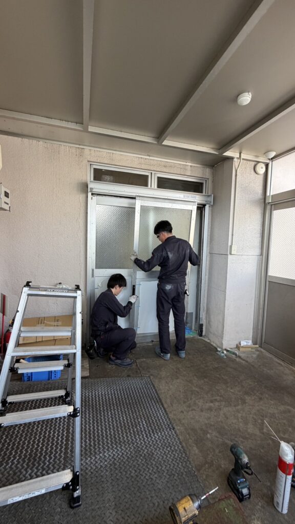 犬山市引き戸修理