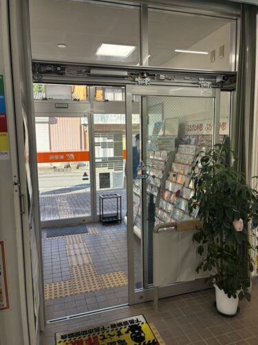 下呂市　自動ドア修理