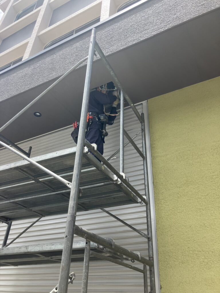 岐阜市電動シャッター工事