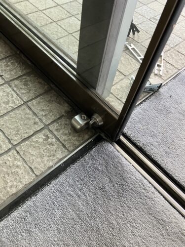 美濃加茂市　自動ドア修理