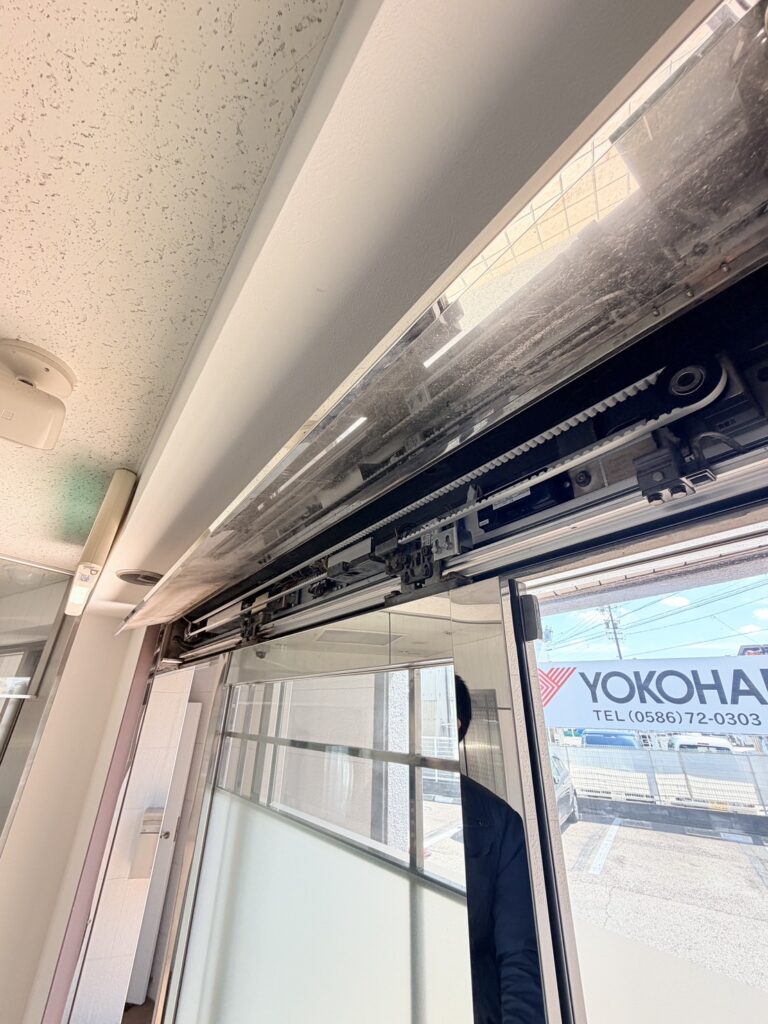 一宮市　自動ドア修理