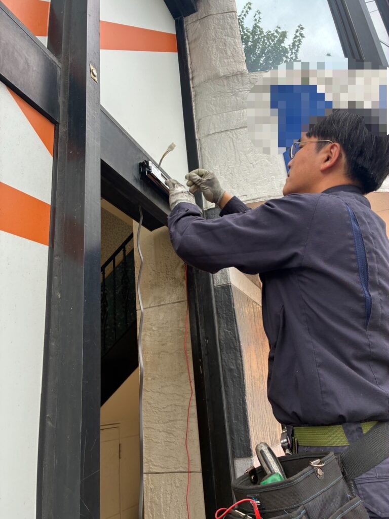 愛知県 自動ドア修理