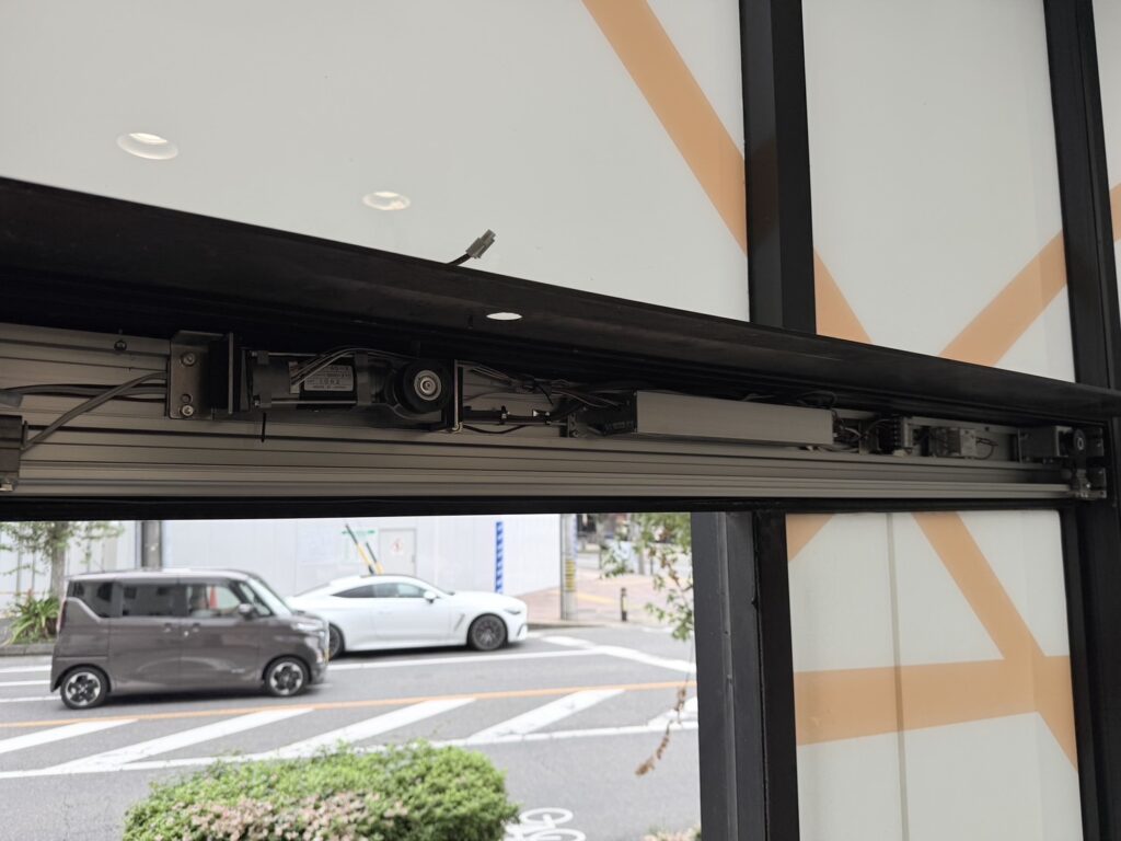 愛知県　自動ドア修理