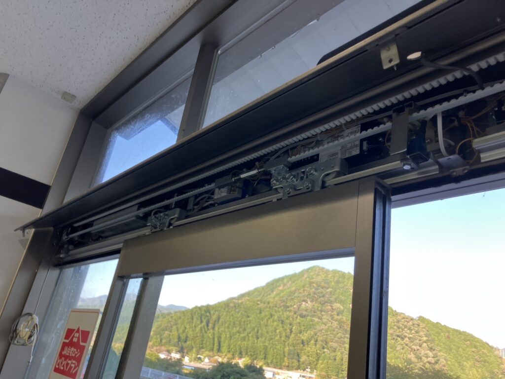 関市　自動ドア修理